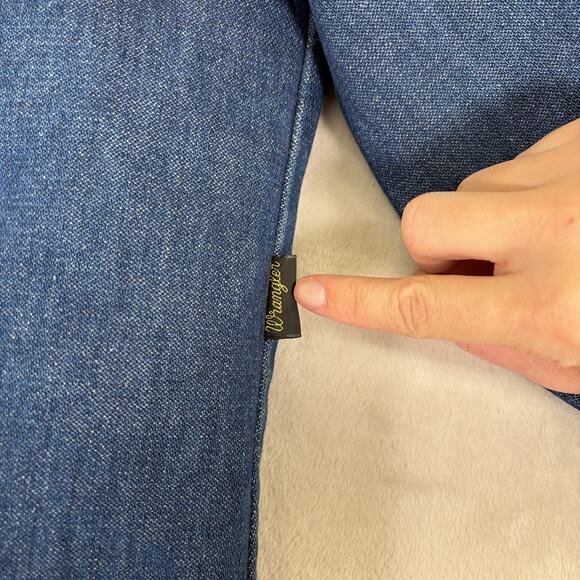 Vintage Wrangler Wrange Coat Denim Corduroy Sherpa Jacket Men’s Sz XXL 74254NV - Picture 9 of 15